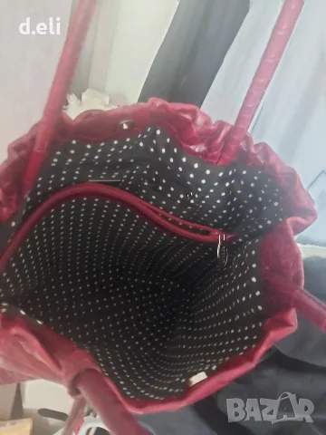 FURLA и Max Mara Original 100% Кожа Страхотна чанта, снимка 3 - Чанти - 55236125