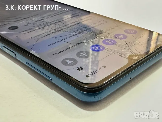 Samsung Galaxy A12 128GB / 4GB RAM – Работи отлично, с пукнат дисплей, снимка 6 - Samsung - 55486668