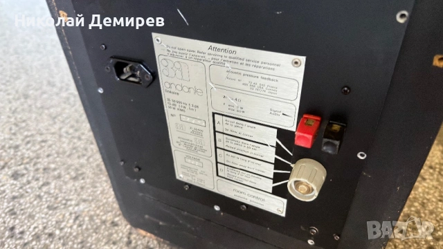3А andanie lineaire 10 инча баси, снимка 6 - Тонколони - 54440128