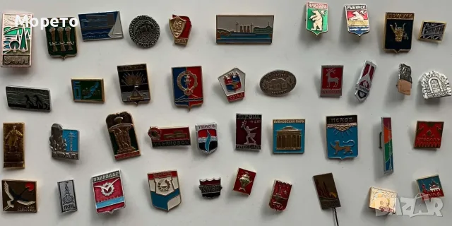 Стари значки от СССР (40 бр.)-ЛОТ 1