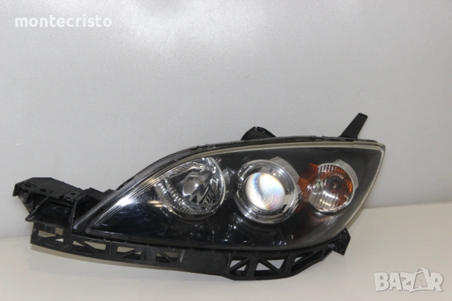 Ляв фар Mazda 3 хечбек (2003-2009г.) BP4K510L0D Мазда 3, снимка 6 - Части - 54687829