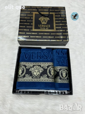 плажни кърпи 90×50см 70×140см 2 броя в кутия Christian Dior Versace Calvin Klein Louis Vuitton , снимка 14 - Хавлиени кърпи - 55217763