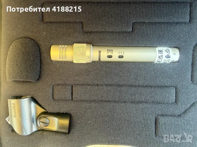 Инструментален микрофон / Microphone Shure KSM-141-SL, снимка 2 - Микрофони - 55493867