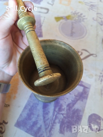 ✅МАСИВНО БРОНЗОВО ХАВАНЧЕ❗, снимка 3 - Антикварни и старинни предмети - 54226980