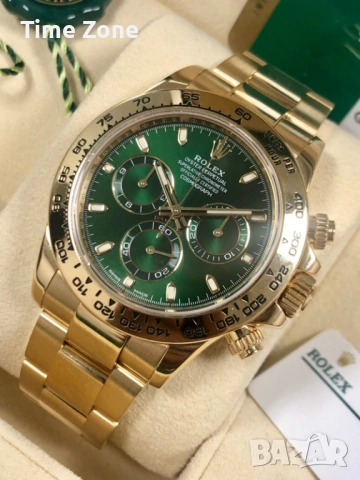 Rolex Cosmograph Daytona 40mm Yellow Gold White Dial Diamond Различни Варианти, снимка 14 - Мъжки - 54042430