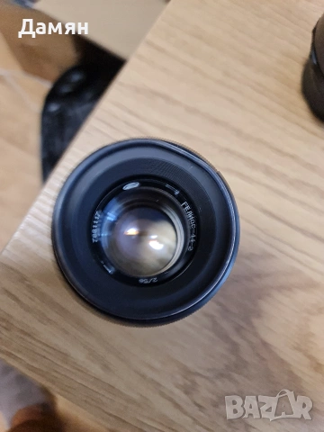 Обектив Хелиос 44-2 M42 Helios Petzval mod, снимка 3 - Обективи и филтри - 55136492