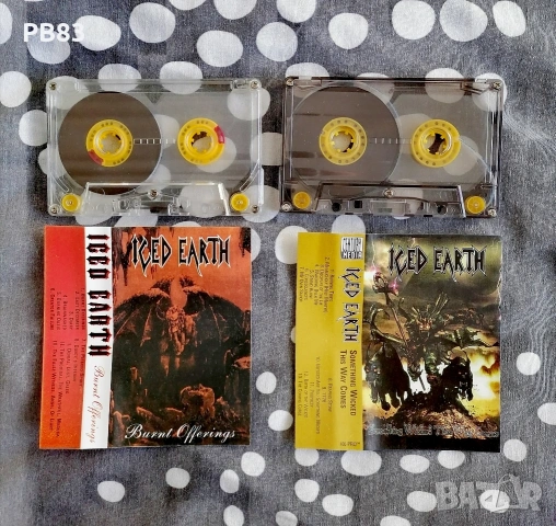 Iced Earth - LOT of 2 Albums (Аудио Касети) Heavy Metal , снимка 2 - Аудио касети - 53666591