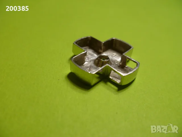 Сребърна висулка - кръст, снимка 3 - Колиета, медальони, синджири - 55672078