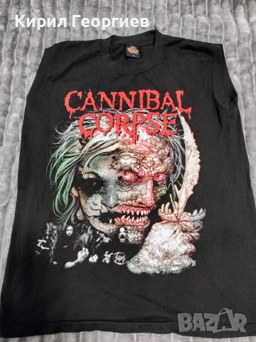 Оригинални тениски на Slayer.Cannibal Corpse.Mayhem, снимка 7 - Тениски - 54572186