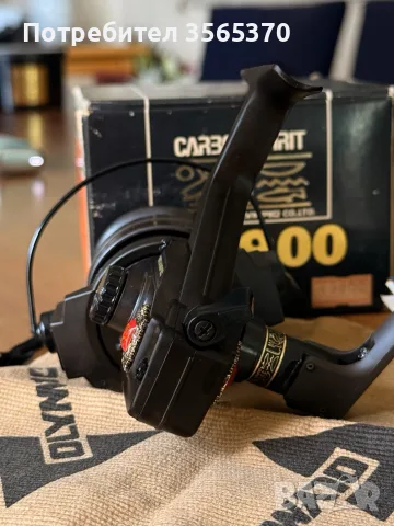 Неупотребявана колекционерска макара Olympic MX-900 Carbon Spirit, снимка 4 - Макари - 55511041