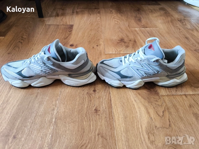 Мъжки обувки New Balance 9060 Gray размер 45, снимка 2 - Маратонки - 54602308