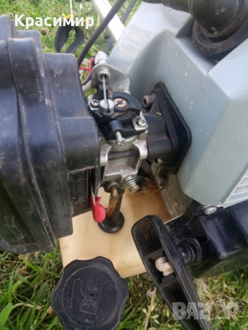 Бензинов тример-храстотез, снимка 3 - Градинска техника - 54328281