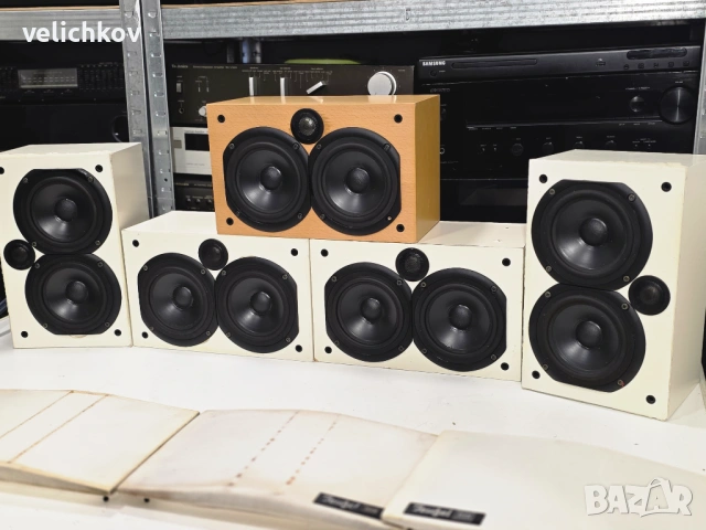🚀 АУДИОФИЛСКА БОМБА: 5 бр. Немски Тонколони Teufel M 500 (Theater Series) – THX Сертифицирани!, снимка 3 - Тонколони - 54747031
