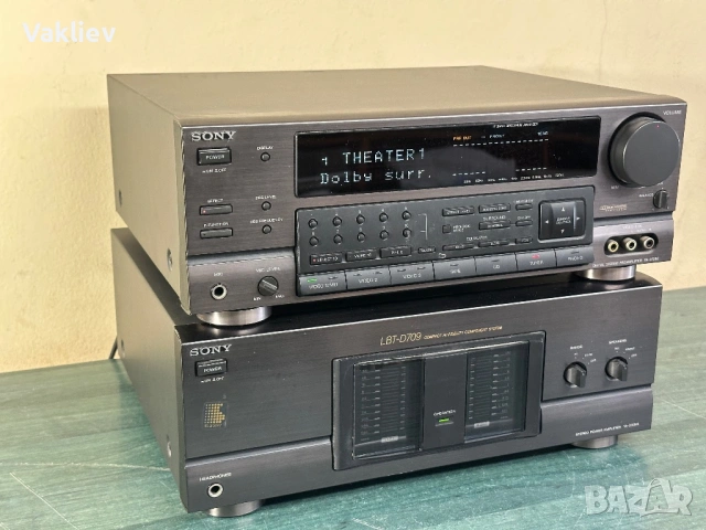 Sony TA-D709 – HI-FI Система от две части (Стъпало и Предусилвател), снимка 4 - Аудиосистеми - 54340513