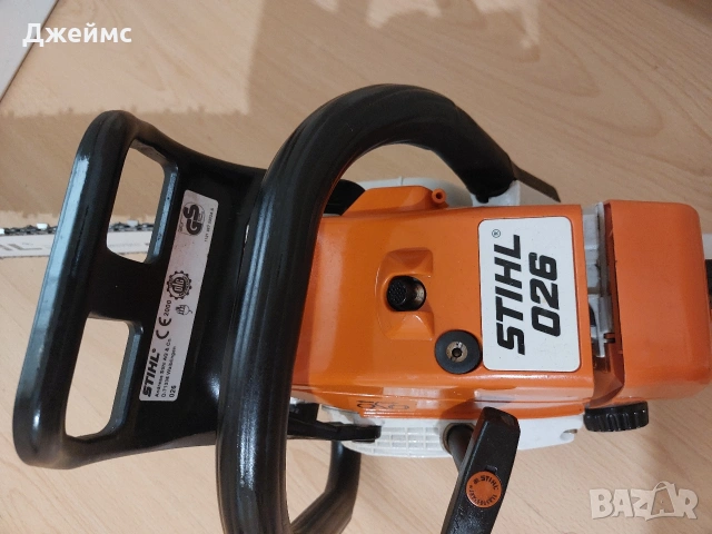 Верижен трион Stihl 026, снимка 6 - Градинска техника - 55238620