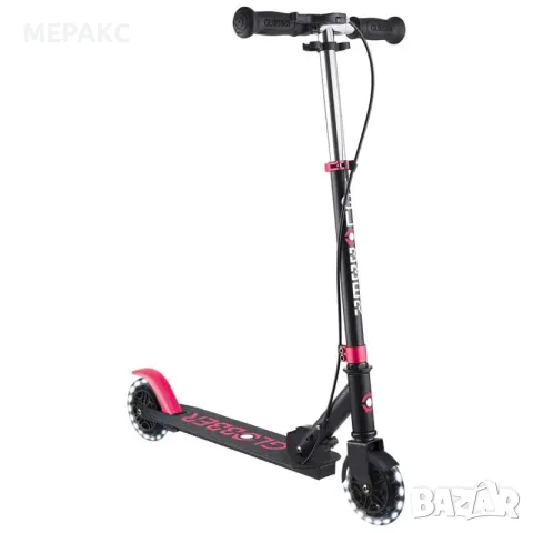 Тротинетка с ръчна спирачка FLOW ELEMENT JUNIOR LIGHTS, черна-розова
