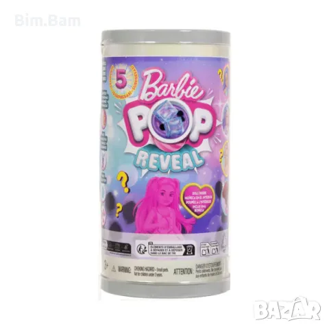 Кукла Barbie® Pop Reveal™ Chelsea Boba Tea / 5 изненади, снимка 2 - Кукли - 55396288
