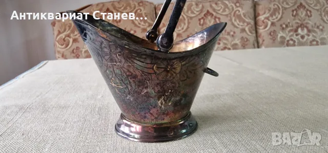 Винтидж посребрена захарница , снимка 2 - Аксесоари за кухня - 55326859