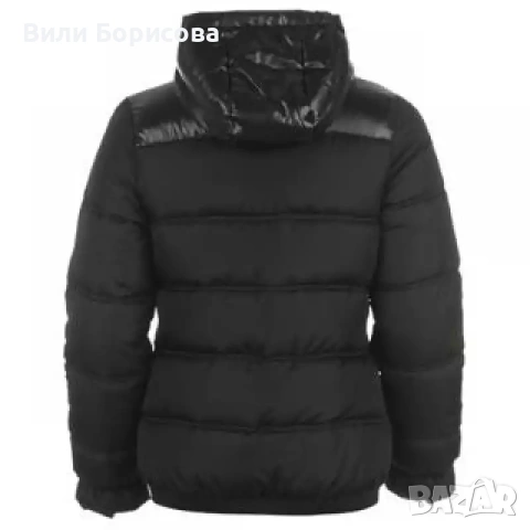 Кокетно черно якенце скачулка lonsdale в черен цвят, снимка 3 - Якета - 54486203