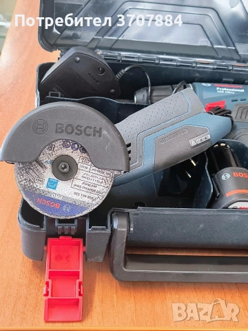 Нов, оригинален винтоверт Bosch GSR 120-LI, 12V/ъглошлайф Bosch GWS 12V-76 no, снимка 3 - Винтоверти - 55102619
