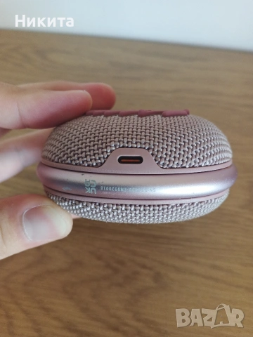 Оригинална JBL Clip 4 - Розова, снимка 6 - Bluetooth тонколони - 55178023