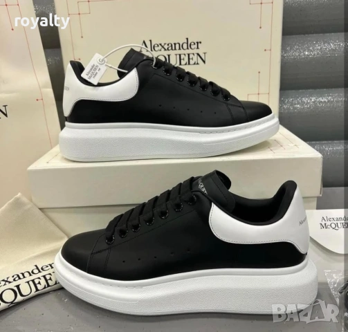 Alexander McQueen Нови Дамски Маратонки с Кутия 