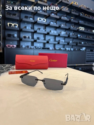 Cartier Слънчеви Очила С UV Защита С Подарък🎁Калъф - Различни Цветове Код SK1203, снимка 4 - Слънчеви и диоптрични очила - 54021907