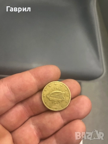 0.50€  монетата е много рядко срещана .За колекционисти, снимка 4 - Нумизматика и бонистика - 54694383