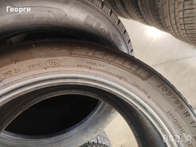 4бр.летни гуми 205/55/17 Michelin, снимка 8 - Гуми и джанти - 54718529