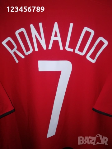 Manchester United Ronaldo Nike 2003/2004 оригинална тениска фланелка Роналдо Манчестър Юнайтед екип , снимка 4 - Тениски - 53974833