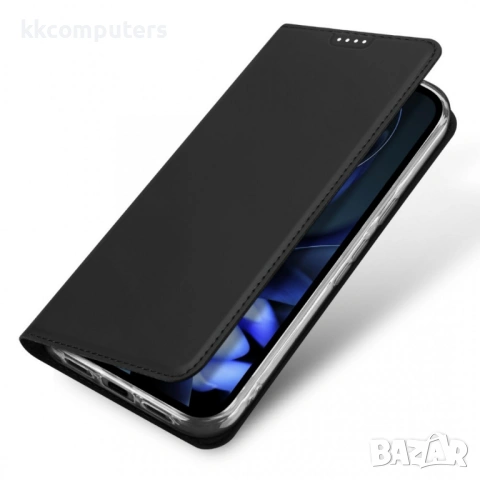 Кожен Калъф за Google Pixel 10a DUX DUCIS Skin Pro с Визитник, Стойка и Протектор – 2 цвята, снимка 5 - Калъфи, кейсове - 54696850