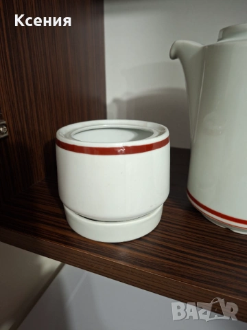 Порцеланов чайник + захарница, снимка 4 - Сервизи - 54086056