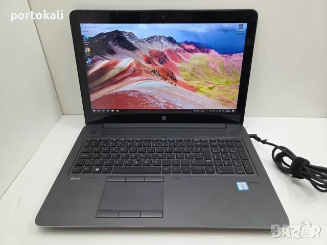 +Гаранция! Лаптоп hp Zbook 15 G4 Intel Core i7-7820HQ / QUADRO M2200 4GB / 16GB RAM, снимка 2 - Лаптопи за работа - 55296046