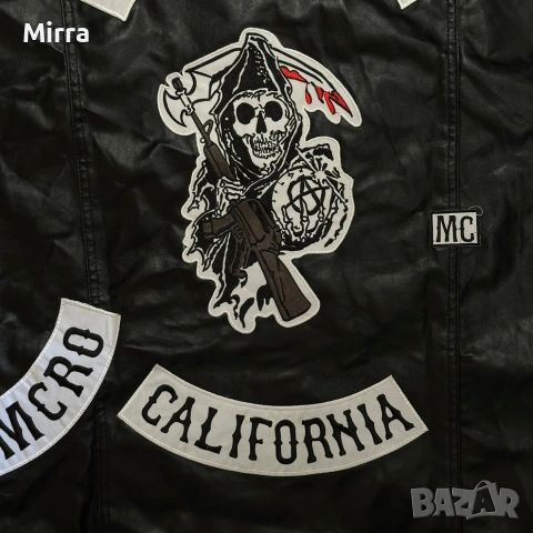 Sons Of Anarchy Biker Vest Елек, снимка 5 - Суичъри - 52057265
