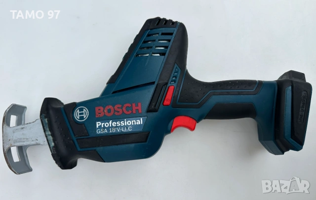 BOSCH GSA 18 V-Li C - Акумулаторен саблен трион 18V 2024г, снимка 2 - Триони и циркуляри - 54417370