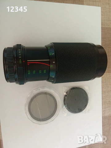 Продавам ръчен обектив Kawanon 80-210mm  + 2 броя филтри ND8 и CPL