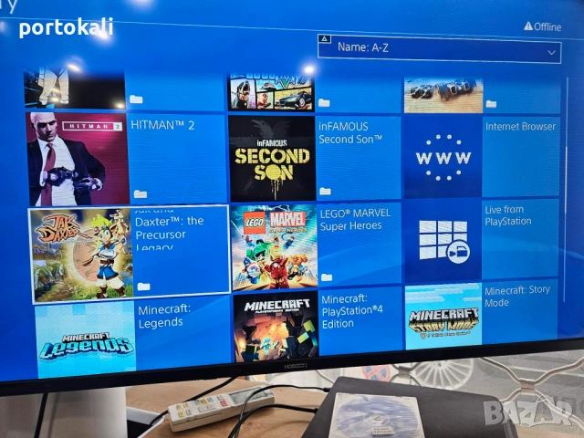 ХАКНАТ! +35 игри! PS4 Playstation 4 Slim Плейстейшън 4 500GB много игри комплект!, снимка 14 - PlayStation конзоли - 54012664