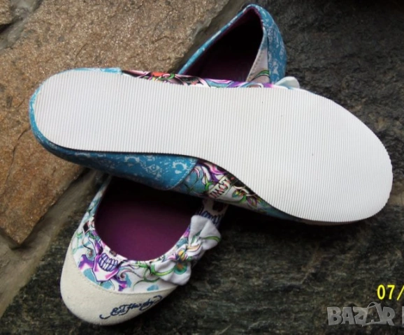 Ed Hardy оригинален сет чанта и обувки, снимка 10 - Дамски ежедневни обувки - 54350701