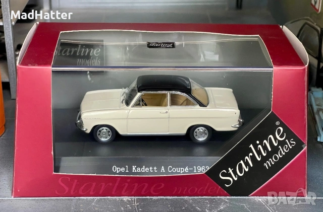 Opel Kadett A Coupe / Опел Кадет Купе - 1/43 - Starline, снимка 10 - Колекции - 54839435