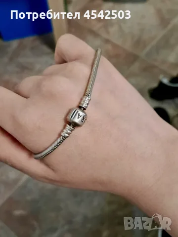 ✨ Оригинална гривна Pandora ✨, снимка 2 - Гривни - 55483569