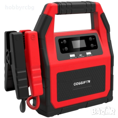 Стартерно устройство Jump Starter 12V 24V 6000A HD40, снимка 3 - Аксесоари и консумативи - 54530703