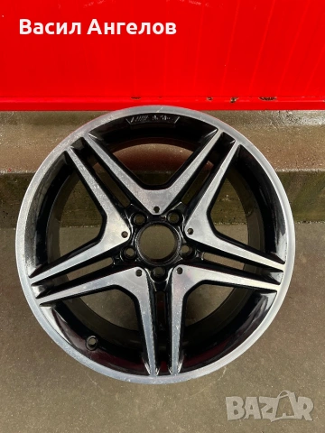 Единична джанта за Mercedes 18 7.5J ET52 A176 401 03 02, снимка 2 - Гуми и джанти - 54110621