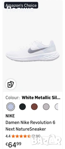 Оригинални Nike Revolution 6 Next Nature, EU 38 дамски маратонки, снимка 7 - Маратонки - 54574741