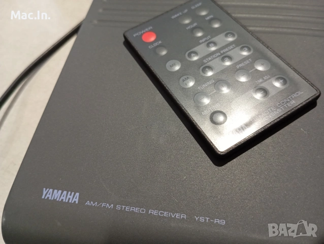 Стерео радио ресивър Yamaha YST-9, снимка 7 - Ресийвъри, усилватели, смесителни пултове - 54980392