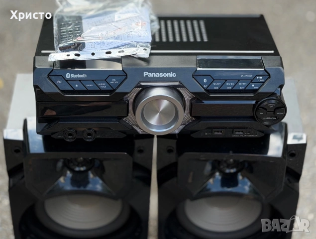 ГАРАНЦИОННА!!! Аудио минисистема High Power Panasonic SC-AKX520E-K, 650 W  , снимка 3 - Аудиосистеми - 55170467