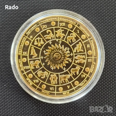 Нова (UNC) Юбилейна Монета Зодия Рак., снимка 2 - Нумизматика и бонистика - 54400685