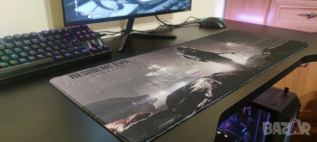 Resident Evil Requiem Leon S. Kennedy Mousepad, снимка 5 - Джойстици и геймпадове - 54526037