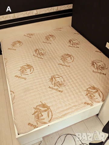 Топ матрак SleepMode Bamboo Massage 160x200 см, 8 см, 10/10 като нов