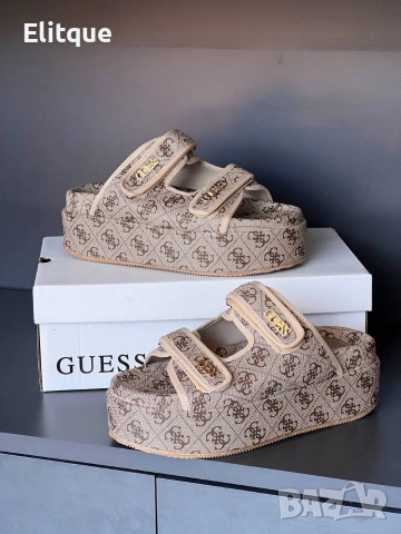 чехли на платформа Gucci Michael kors guess , снимка 3 - Чехли - 54372733