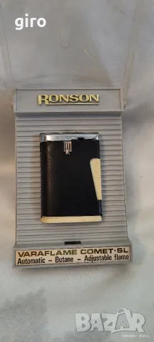 Оригинална чисто нова запалка RonsonVaraflame Comet-SL (New Old Stock / NOS), снимка 10 - Запалки - 55627616